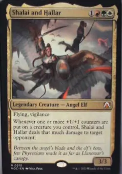 Shalai and Hallar - Commander: March of the Machine: #10, MTG Nm C252 - Image 1