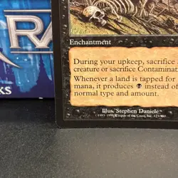 Contamination Urza's Saga 123/335 MTG NM UP Magic The Gathering - Image 4