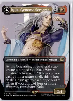 Kuja, Genome Sorcerer (Borderless) Final Fantasy Regular NM R 0399 - Image 1