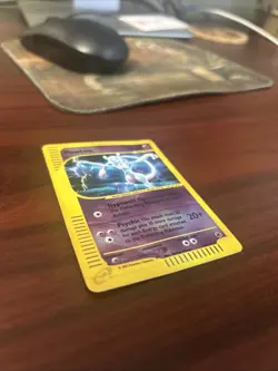 Pokemon Mewtwo TCG Expedition Base Set Card 20/165 Reverse Holo. Crease See Pic - Image 4