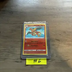 Special Delivery Charizard Pokemon Center Promo Card Holo (SWSH075) - SEALED - Image 1