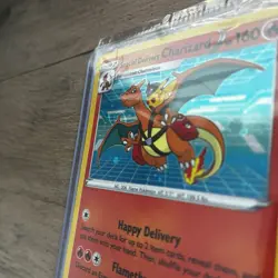 Special Delivery Charizard Pokemon Center Promo Card Holo (SWSH075) - SEALED - Image 3
