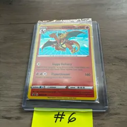 Special Delivery Charizard Pokemon Center Promo Card Holo (SWSH075) - SEALED - Image 4