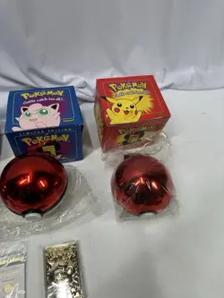 POKEMON 23K Gold-Plated PIKACHU Trading Card Limited Edition Box Lot - Image 4