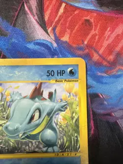 Pokemon TCG Expedition Base Set Totodile 134/165 Regular Card eReader - Image 3