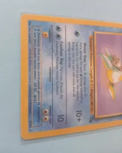 Lapras 25/62 Fossil Set - Non Holo Rare Pokemon Card 1999 - Image 4