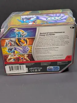 Pokemon TCG Paradox Destinies Collectors Tin ~ Raging Bolt Ex ~ Factory Sealed - Image 3
