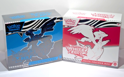 Pokemon Elite Trainer Box Lot: 1 x White Flare ETB + 1 x Black Bolt ETB (Sealed) - Image 1