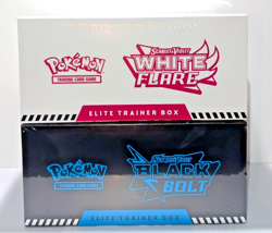 Pokemon Elite Trainer Box Lot: 1 x White Flare ETB + 1 x Black Bolt ETB (Sealed) - Image 5