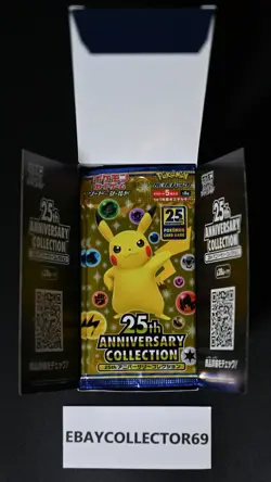 Pokemon s8a 25th Anniversary Collection Booster Box UnSealed Japanese - Image 3