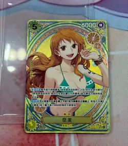 One Piece S-Chinese Card Game Heroines Edition 2025 Nami EB03-053 SR Parallel - Image 1