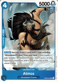 One Piece Two Legends Card OP08-040 Atmos - Image 1