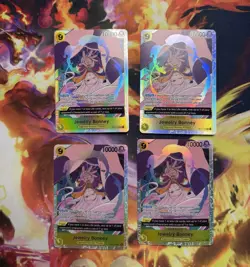 x4 Jewelry Bonney SR OP13-108 English ONE PIECE TCG playset - NM! Play Set - Image 1