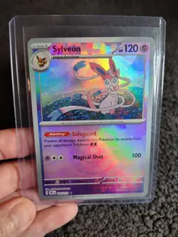 Sylveon 040/131 Prismatic Evolutions Masterball Reverse Holo - Pokemon TCG Card - Image 1