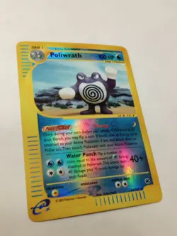 Pokemon Tcg Poliwrath 60/165 Expedition Reverse Holo Rare NM - Image 1
