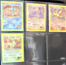Pokemon Vintage Binder Collection Lot - Gym Heroes Almost Master Set - Read - Image 2