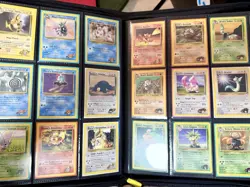 Pokemon Vintage Binder Collection Lot - Gym Heroes Almost Master Set - Read - Image 4