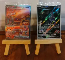 Sealed Mew Ex 053 Mewtwo 052 Promo Cards From Scarlet And Violet 151 UPC - Image 1