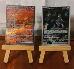 Sealed Mew Ex 053 Mewtwo 052 Promo Cards From Scarlet And Violet 151 UPC - Image 2