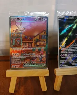 Sealed Mew Ex 053 Mewtwo 052 Promo Cards From Scarlet And Violet 151 UPC - Image 3
