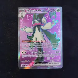 Pokemon Card Meowscarada Ex 231/193 Paldea Evolved Full Art Secret Rare Mint - Image 1