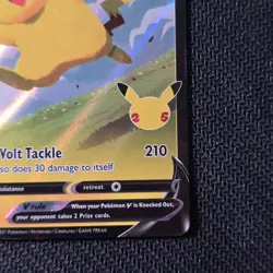 Pikachu V SWSH143 NM Promo Rare Pokemon Card NM TCG - Image 5