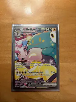 Iono’s Bellibolt ex 183/159 SV Paldean Fates Hyper Rare Pokemon Card - Image 1