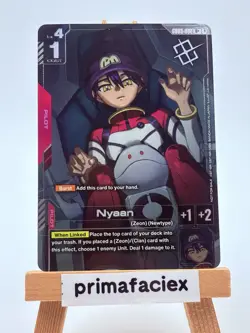 Gundam Card - Nyaan - GD03-092 U+ (Winner) - Image 1