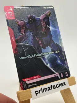 Gundam Card - Messer (Type-F Naked) (Commander Type) - ST08-003 C+ - Image 2
