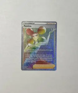Fantina - 206/196 - Pokemon Lost Origins Sword Shield Rainbow Card NM - Image 1
