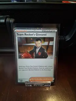 Team Rocket's Giovanni (Cosmos Holo) 174/182 Miscellaneous Cards & Products Holo - Image 1