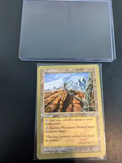 Wasteland - Jakub Slemr - 1999 ~ LP World Championship I MTG Magic Ultima - Image 1