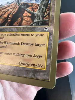 Wasteland - Jakub Slemr - 1999 ~ LP World Championship I MTG Magic Ultima - Image 5