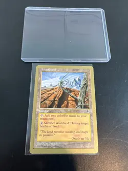 Wasteland - Mark Le Pine - 1999 World Championship Decks Magic mtg Light Play - Image 1