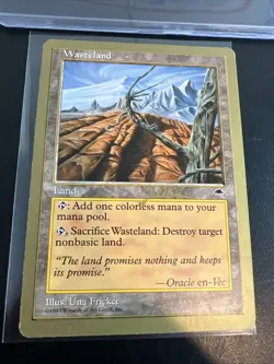 Wasteland - Mark Le Pine - 1999 World Championship Decks Magic mtg Light Play - Image 2