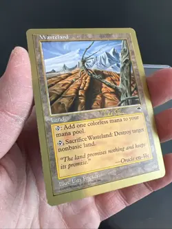 Wasteland - Mark Le Pine - 1999 World Championship Decks Magic mtg Light Play - Image 3
