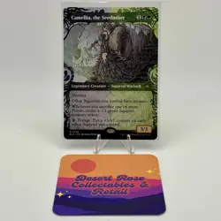 MTG Camellia, the Seedmiser Showcase 0328 Legendary Creature Bloomburrow BLB NM+ - Image 1