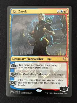 1x MTG Ral Zarek - Commander 2019 (C19) #198 - Magic the Gathering - Image 1