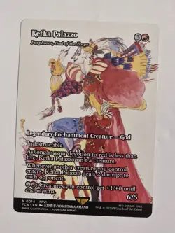 Kefka Palazzo - Purphoros, God of the Forge (Showcase) Final Fantasy - MTG - NM - Image 1