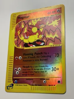 Pokemon 2002 Expedition - Magmar- Reverse Holo - 86/165 LP - Image 3