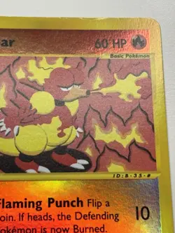 Pokemon 2002 Expedition - Magmar- Reverse Holo - 86/165 LP - Image 4