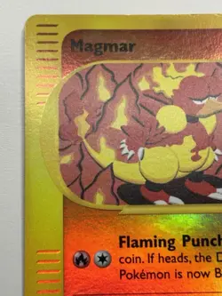 Pokemon 2002 Expedition - Magmar- Reverse Holo - 86/165 LP - Image 5