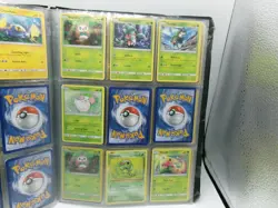 Pokemon Trading Card Binder Album with Assorted Cards Bundle - Image 2