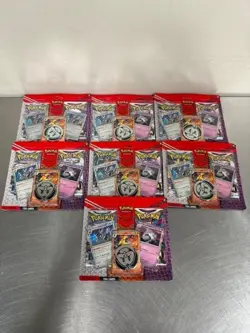 7 Pokemon 2 Pack Blisters Lost Origin Silver Tempest Plus 3 Promos New Sealed - Image 1
