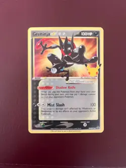 2021 Pokemon Celebrations Greninja Gold Star SWSH144 Promo - Image 1