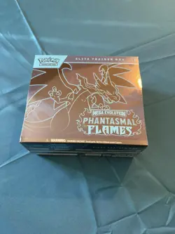 Phantasmal Flames Pokemon Center Exclusive Elite Trainer Box ETB Sealed - Image 1