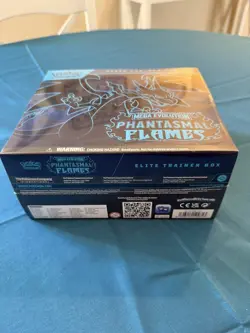 Phantasmal Flames Pokemon Center Exclusive Elite Trainer Box ETB Sealed - Image 2