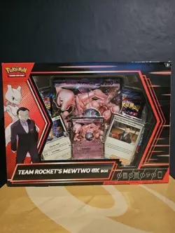 Pokemon TCG Team Rocket’s Mewtwo Ex Box Destined Rivals - Image 1