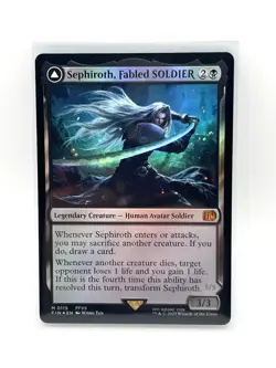 Sephiroth, Fabled SOLDIER MTG Final Fantasy #0115 Foil - Image 1