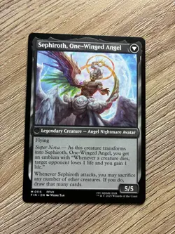 Sephiroth, Fabled SOLDIER (Non-Foil) - Final Fantasy MTG - 0115 - Image 2
